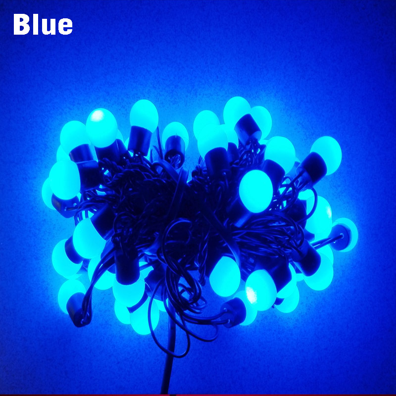 5m led string light, pink, green, blue, yellow,for luminaria christmas and wedding decoration