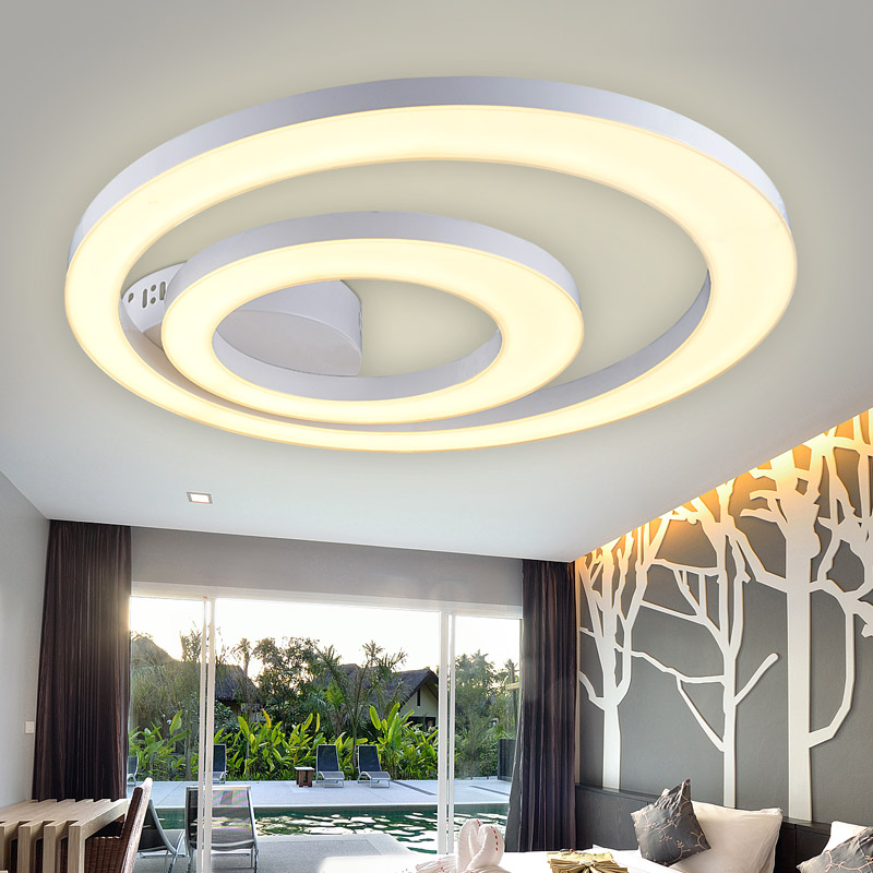 creative modern led ceiling lights for living room bedroom remote control dimming deckenleuchten led ceiling fixtures abajur
