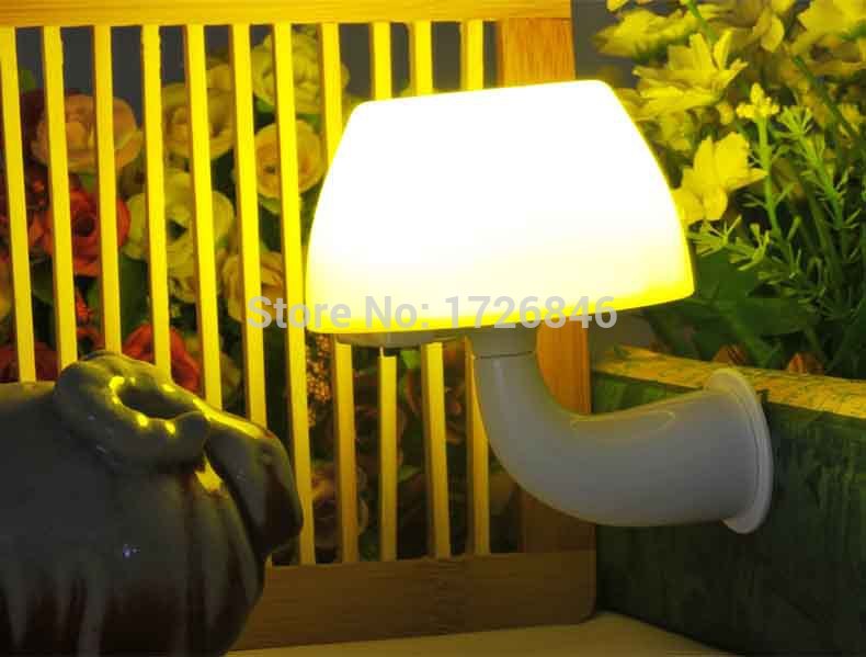 led night light for bedroom corridor kis baby children night lamp mushroom shape home decoration