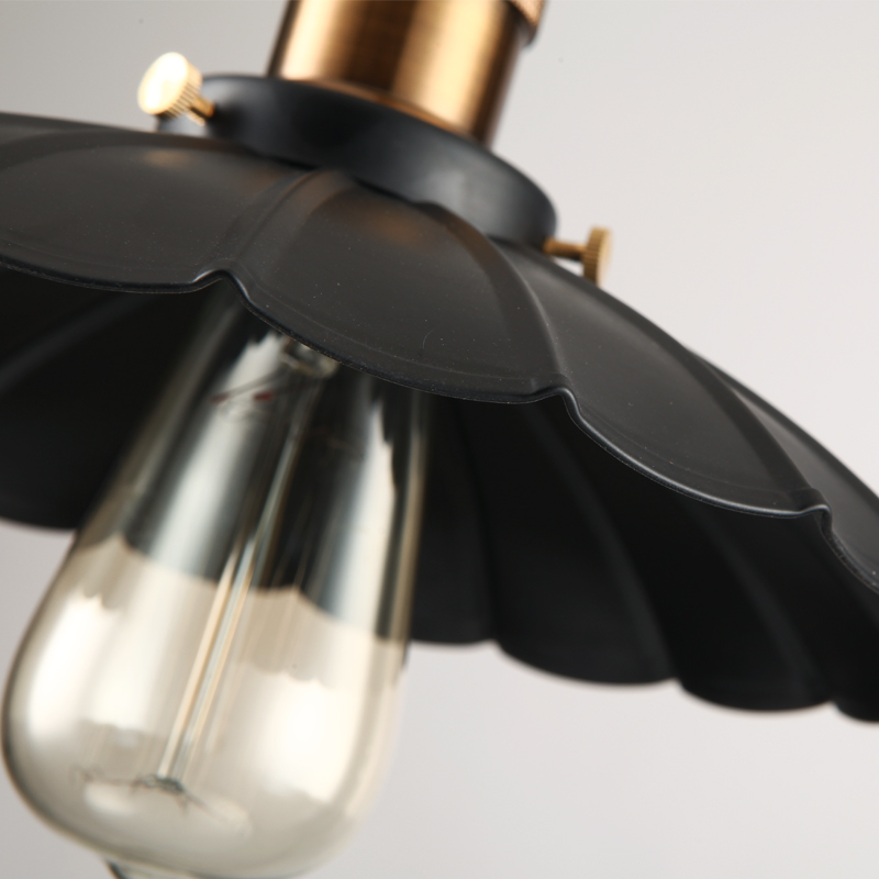 little black umbrella pendant lights with metal lampshade elegant little black dress vintage antique edison pendant lamps