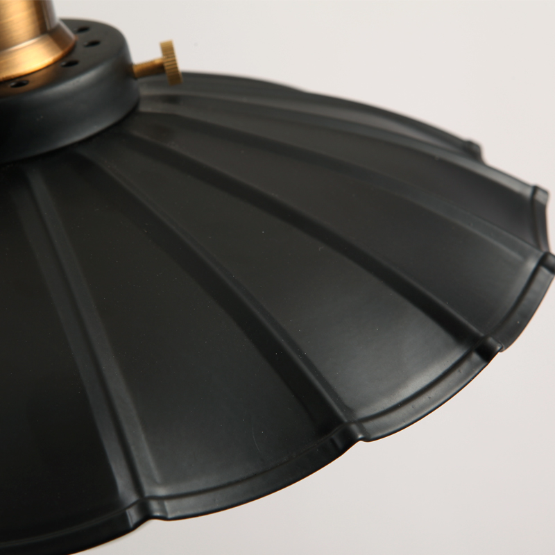 little black umbrella pendant lights with metal lampshade elegant little black dress vintage antique edison pendant lamps