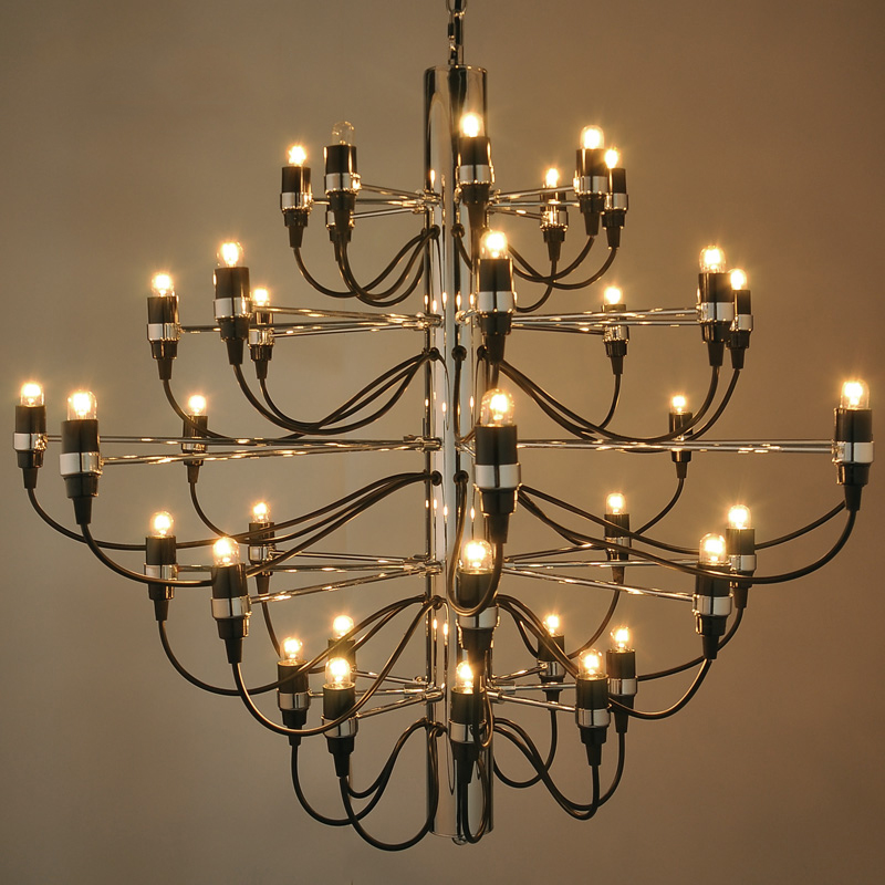 mod 2097 chandelier pendant lamp gino sarfatti e14 18/ 30/40/ 50 heads hanging pendant lights lighting fixtures lluminaire
