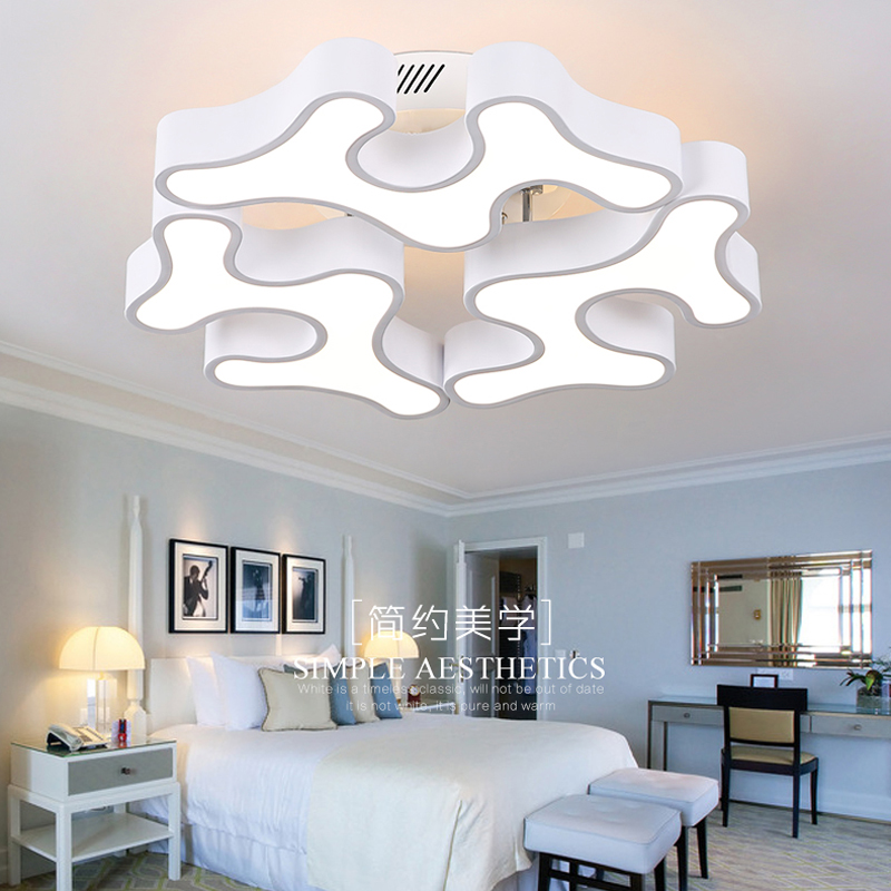 modern led ceiling lights lamp for living room bedroom remote control dimming deckenleuchten modern led ceiling lights fixtures