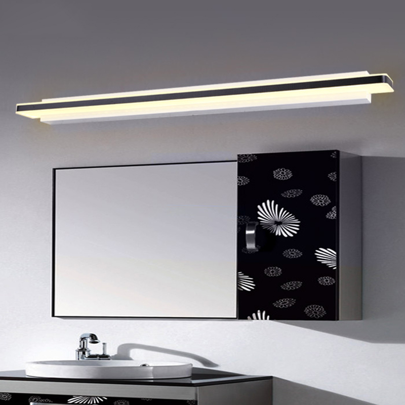 modern led mirror light wall lamp for makeup bathroom 0.4-0.8m 8-13w led mirror lamp
