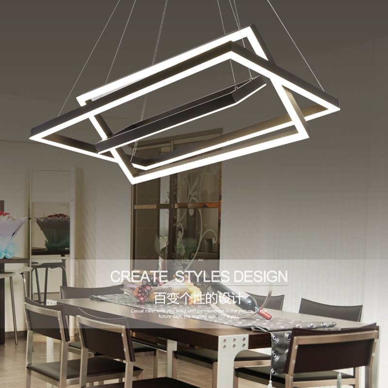 modern pendant lights for living room dining room acrylic led lighting indoor decoration meeting room ceiling lamp fixtures