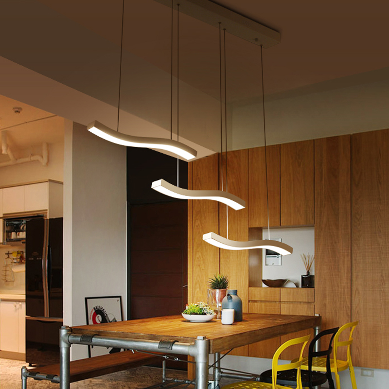 new arrival modern led pendant lights lamp for living dining room restaurant ac 85-265v lustres de sala for dining room light