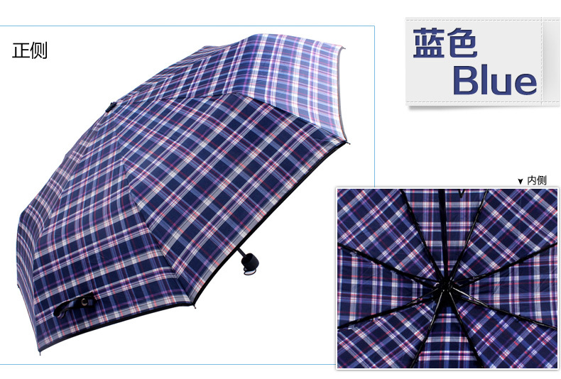new london umbrella three fold umbrellas rain proof anti-uv umbrella
