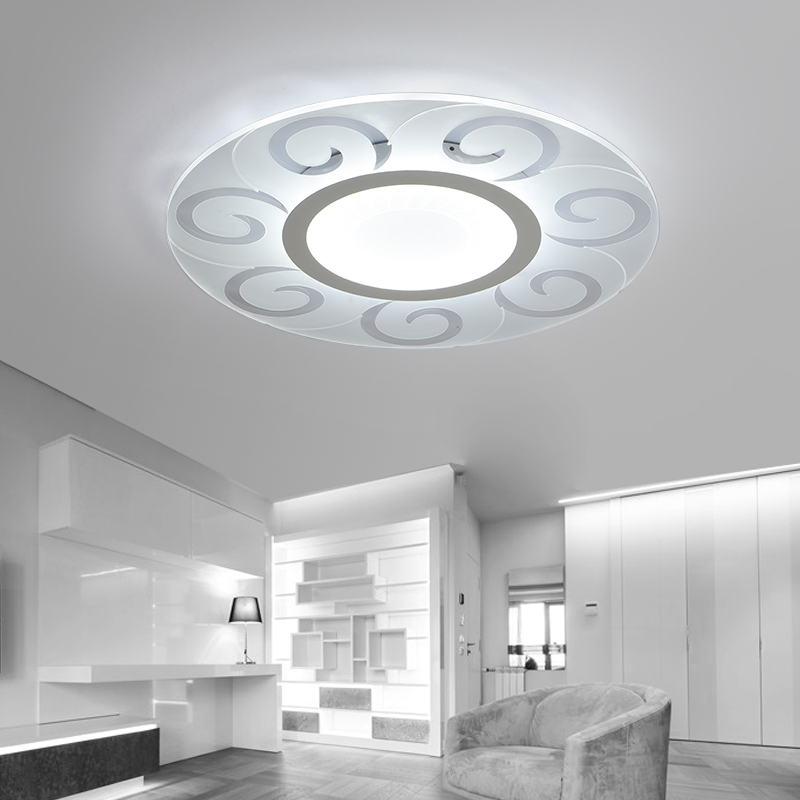 super-thin modern led ceiling lights for indoor lighting plafon led ceiling lamp fixture living room bedroom lamparas de techo