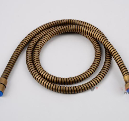 1.5m antique brass shower pipe, plumbing hose