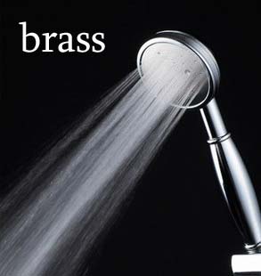 brand new brass hand shower head, shower accessory
