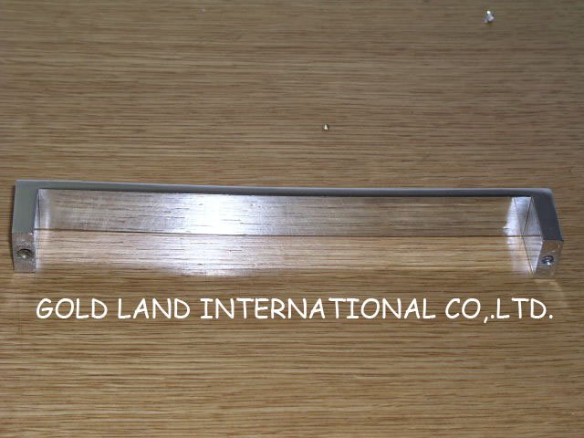 160mm k9 crystal glass furniture long handle