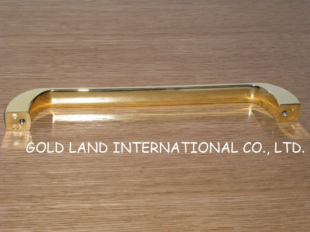 192mm k9 crystal glass glittering golden color furniture door handles