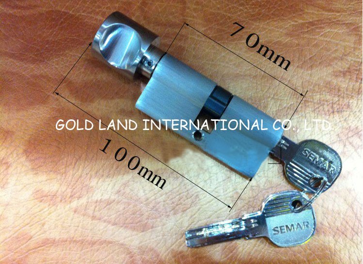 72mm 2pcs handles with lock body+keys crystal glass door locks living room lock
