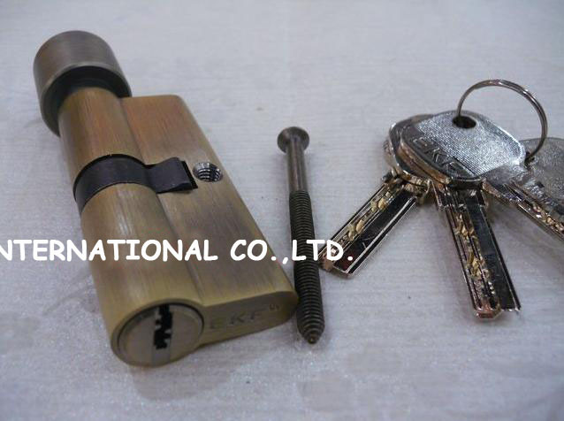 72mm 2pcs handles with lock body+keys crystal glass gate lock the bedroom door lock hold hand lock