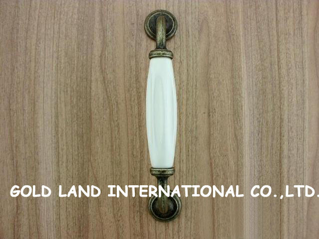 128mm ceramic zinc alloy modern kitchen cabinet furniture handle
