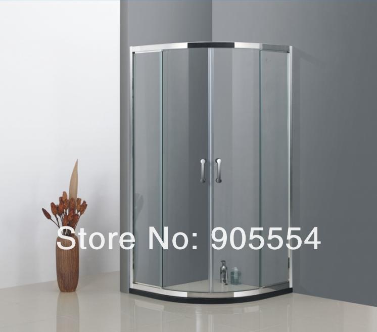 145mm chrome color 2pcs/lot 304 stainless steel bathroom glass door handle
