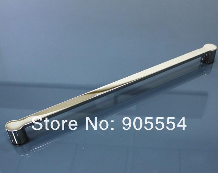 400mm chrome color 2pcs/lot 304 stainless steel glass door handles