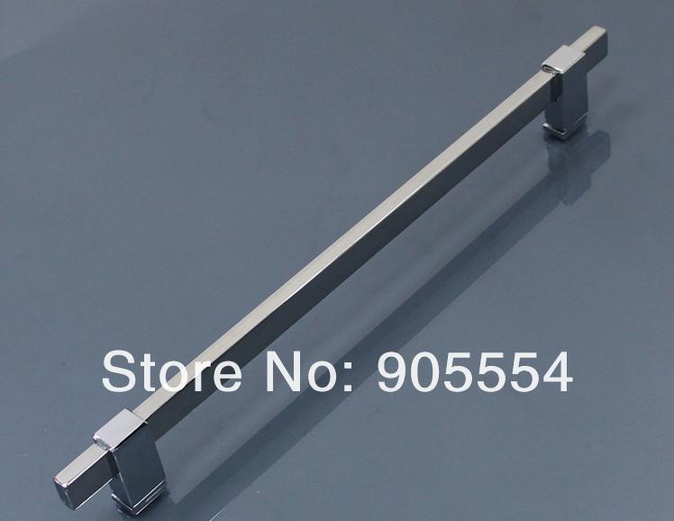 400mm chrome color 2pcs/lot 304 stainless steel shower glass door handle