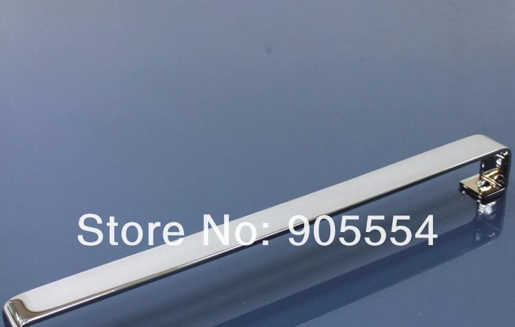 500mm chrome color 2pcs/lot 304 stainless steel bedroom glass door handle