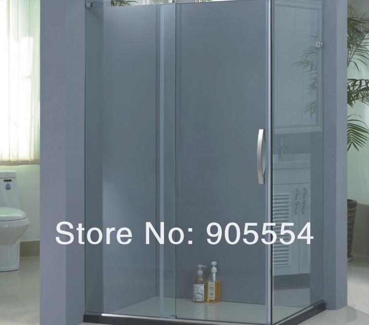 600mm chrome color 2pcs/lot 304 stainless steel bath screen glass door handles