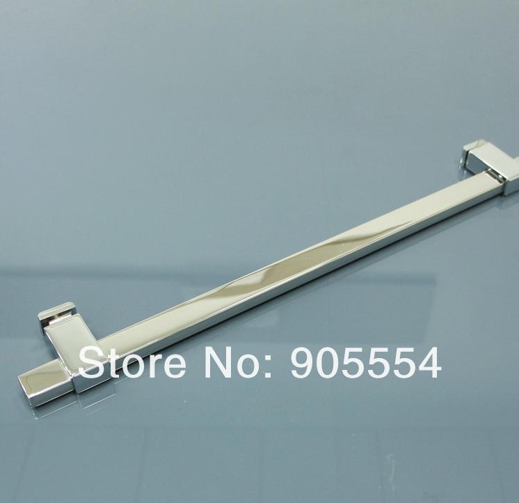 600mm chrome color 2pcs/lot 304 stainless steel shower room glass door handle