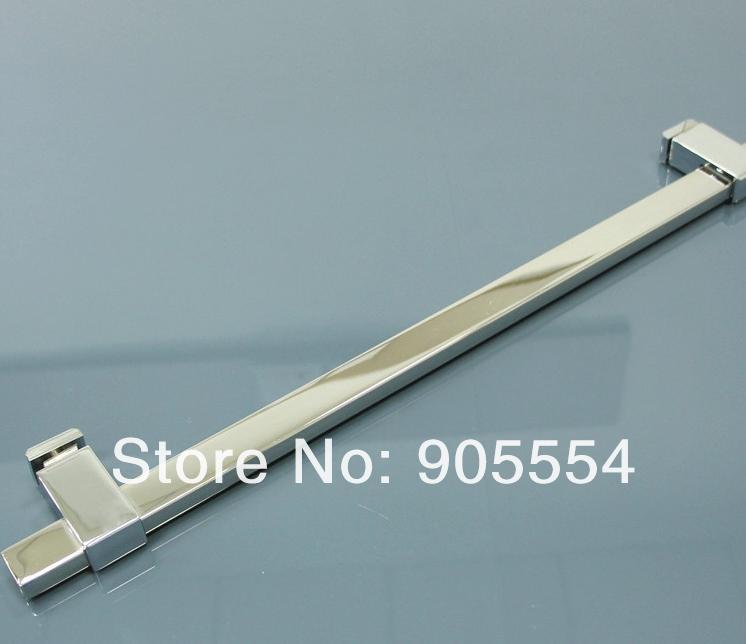 700mm chrome color 2pcs/lot 304 stainless steel bathroom glass door handle
