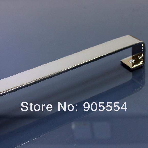 700mm chrome- color 2pcs/lot 304 stainless steel glass-door long handle