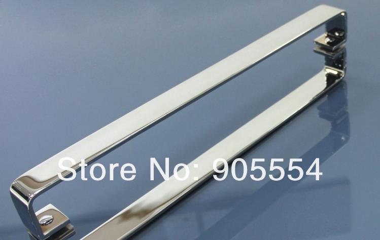 700mm chrome color 2pcs/lot 304 stainless steel shower room glass door handle