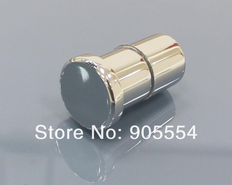 d45mm chrome color 2pcs/lot 304 stainless steel glass door knob