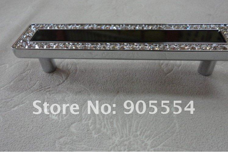 96mm l115xw28xh21mm crystal glass zinc alloy bedroom furniture handles