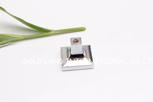 l25mmxw25mmxh21mm crystal glass zinc alloy drawer knobs/dresser knobs