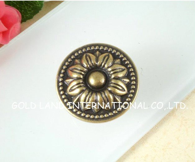 d32xh25mm bronze-colored knob/european classical antique drawer knob