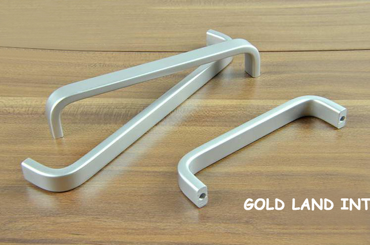 128mm nickel color aluminum alloy kitchen cabinet furniture handle