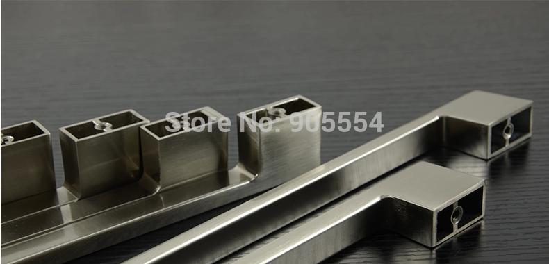 160mm w13xl190xh28mm nickel color selling zinc alloy furniture drawer handle - Click Image to Close