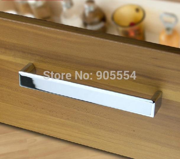 160mm w21mm l170xw21xh27mm chrome color zinc alloy furniture handles pulls kitchen cabinet dresser handle