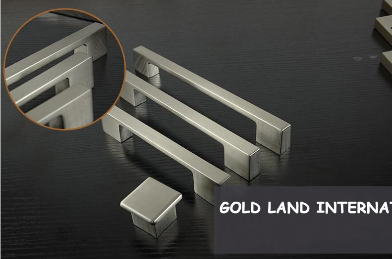 160mm w25xl190xh27mm nickel color selling zinc alloy kitchen drawer door cabinet handles