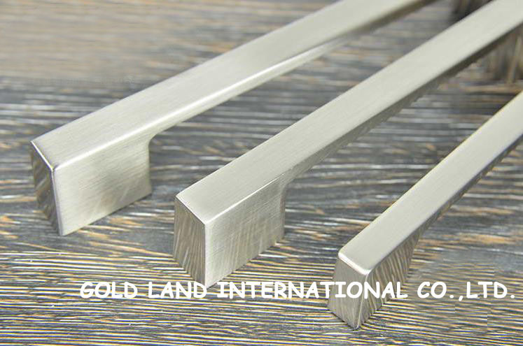 192mm w13xl222xh28mm nickel color selling zinc alloy furniture door handle