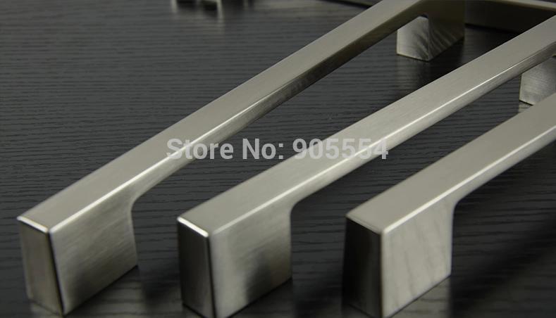 192mm w13xl222xh28mm nickel color selling zinc alloy kitchen pull handle door wardrobe handle