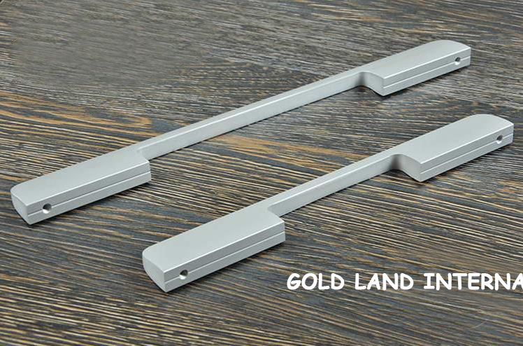 320mm nickel color aluminum alloy door handle furniture handle
