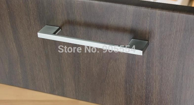 416mm w8mm l450xw8xh27mm nickel color zinc alloy kitchen long door cabinet handles