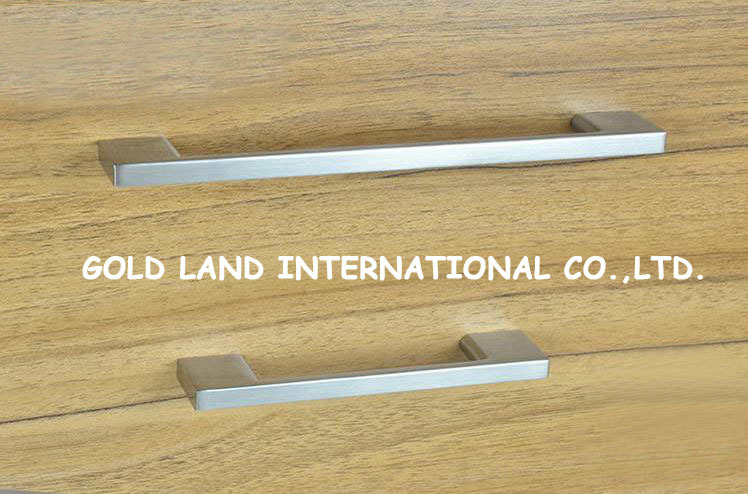 416mm w9xl450xh27mm nickel color selling stainless steel kitchen cupboard handles - Click Image to Close