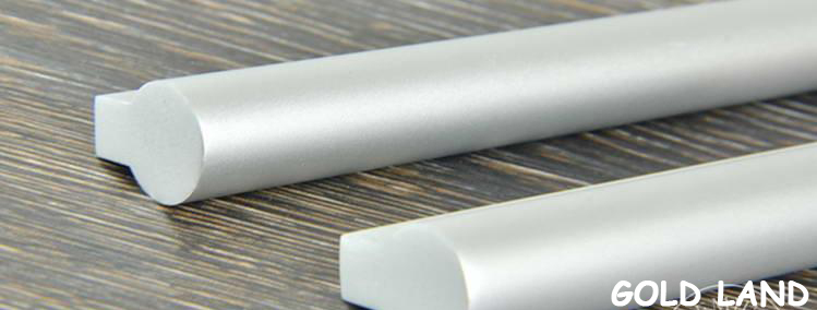 96mm nickel color aluminum alloy kitchen drawer handles
