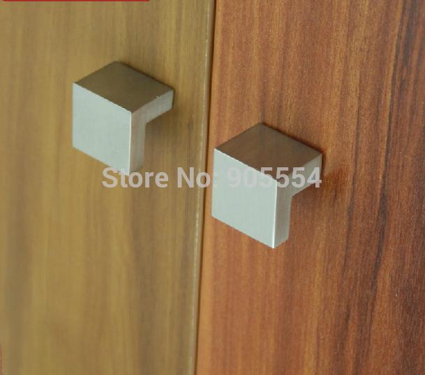 l24xh21mm nickel color zinc alloy kitchen cabinet knobs
