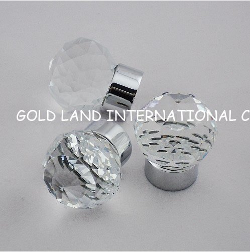 d30mmxh38mm crystal furniture cabinet knobs