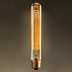 2pcs lampada vintage edison lamps bulb light ,t225 40w e27 retro industry incandescent bulb
