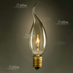 2pcs vintage edison lamp bulb light ,c35 40w e14 retro industry incandescent bulb