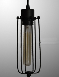 5pcs/lot 100-150mm diameter cage shade iron black cage flower cage e27 edison vintage pendant lamps