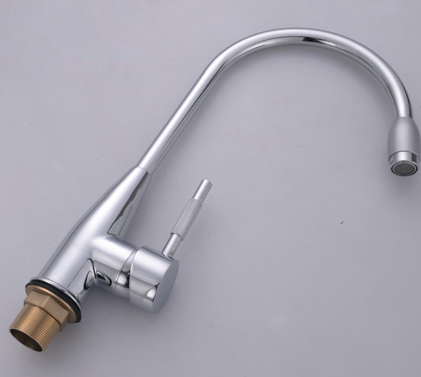 and cold water zinc alloy kitchen faucet