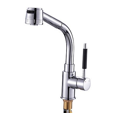 contemporary brass one hole pull out kitchen sink faucet tap mixer ,torneira para pia cozinha grifo