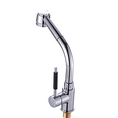 contemporary brass one hole pull out kitchen sink faucet tap mixer ,torneira para pia cozinha grifo